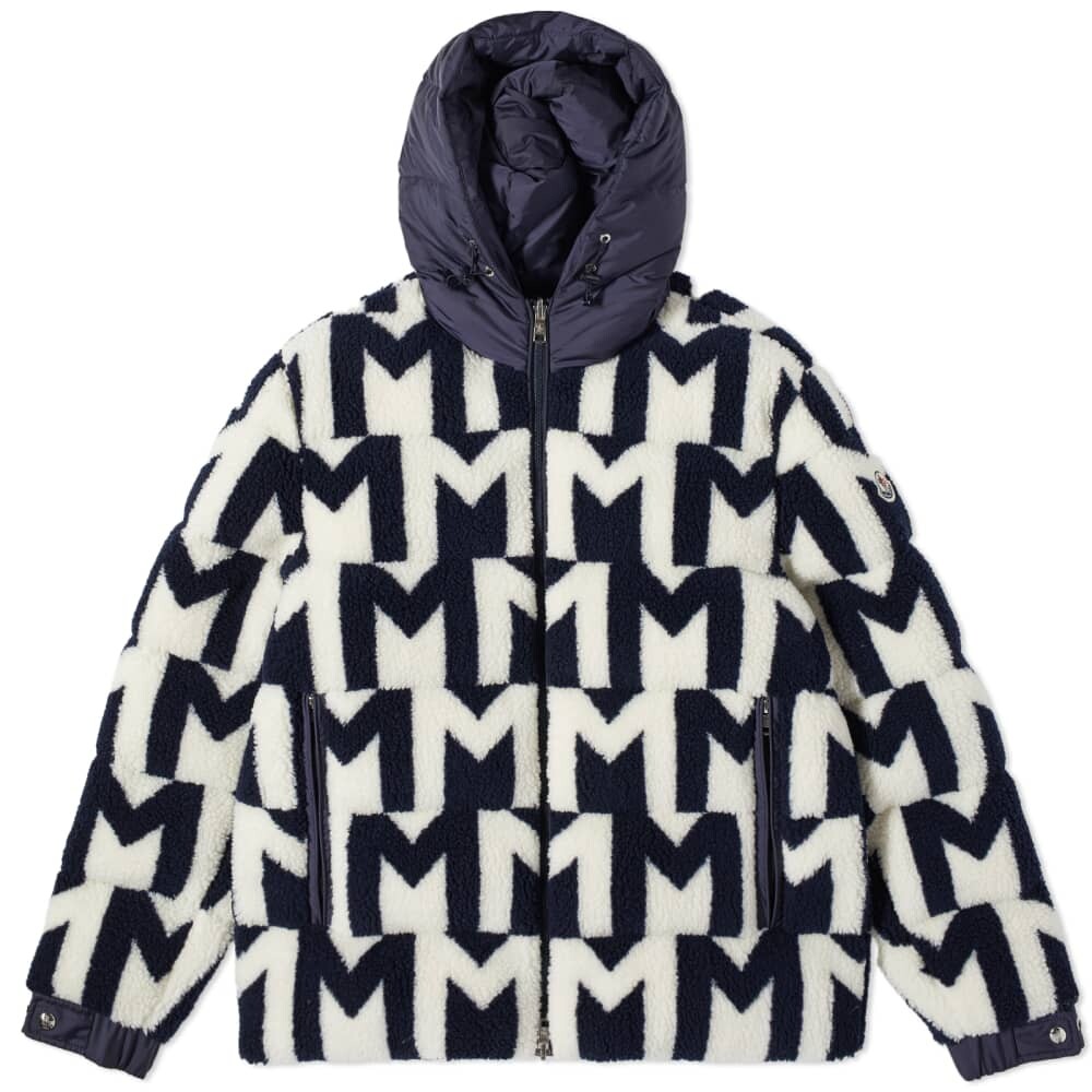 

Moncler Mondego Утепленная дубленка, черный