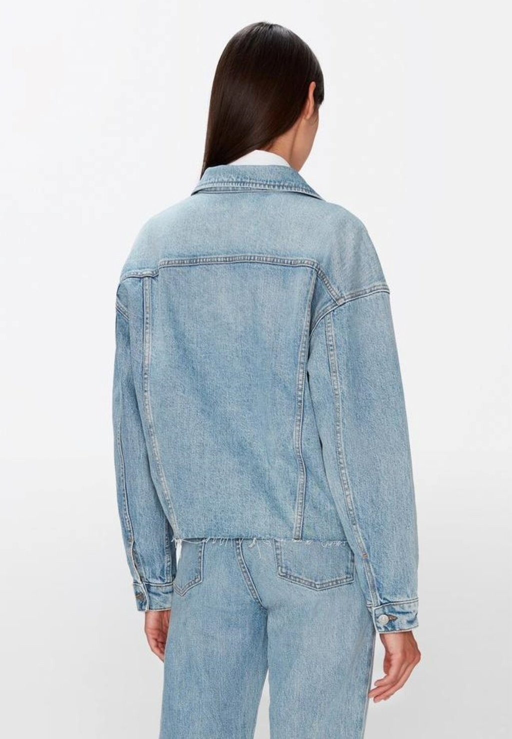 

Джинсовая куртка 7 for all mankind, синий