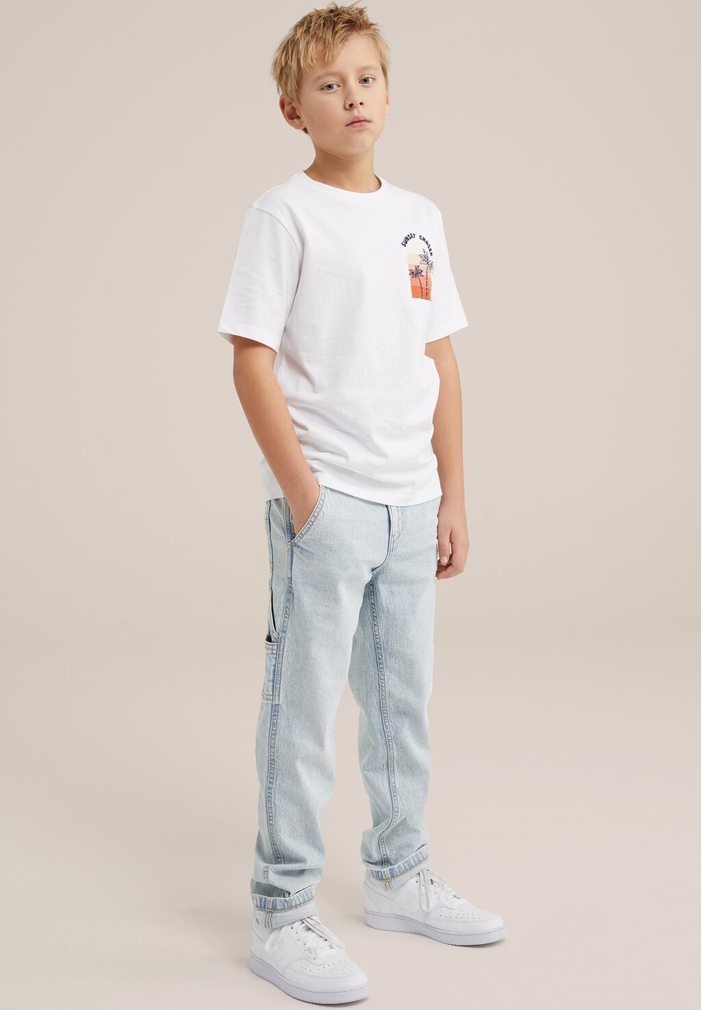 

Футболка с принтом WE Fashion, цвет white