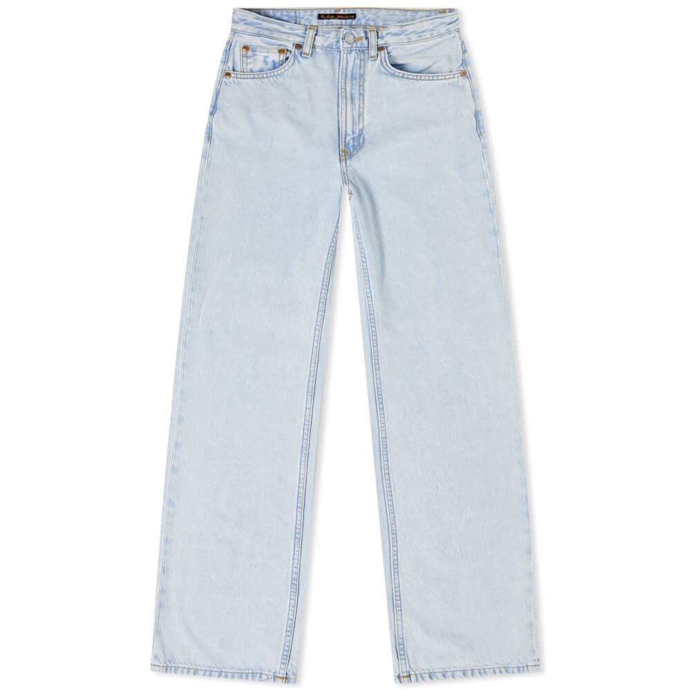 

Джинсы Nudie Jeans Co Джинсы Clean Eileen с высокой талией и широкими штанинами