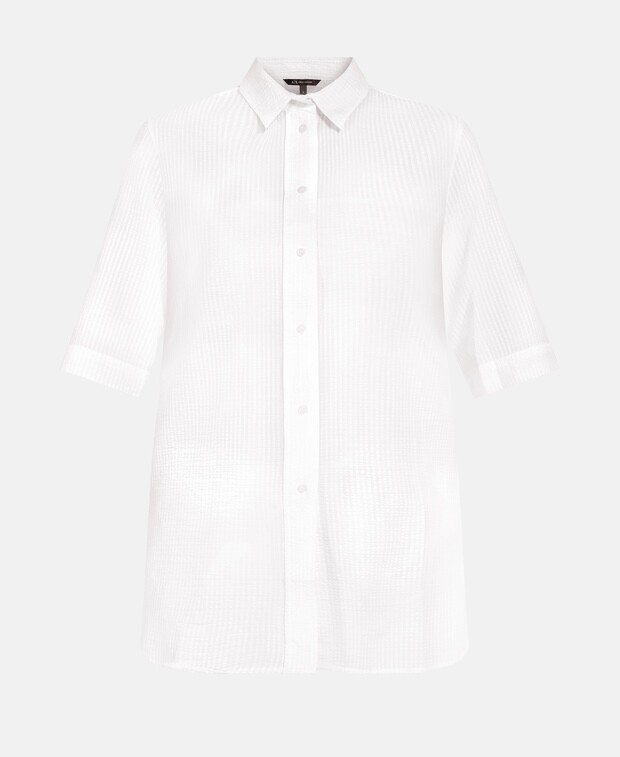 

Рубашка-блузка Armani Exchange, цвет Wool White
