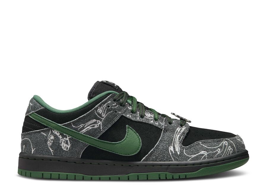 

Кроссовки Nike THERE Skateboards X Dunk Low SB, цвет Ultra Humanized Special Box