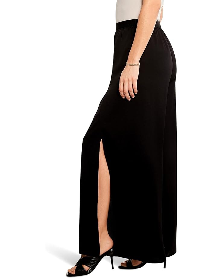 

Брюки NIC+ZOE Statement Wide Leg Pants, цвет Black Onyx
