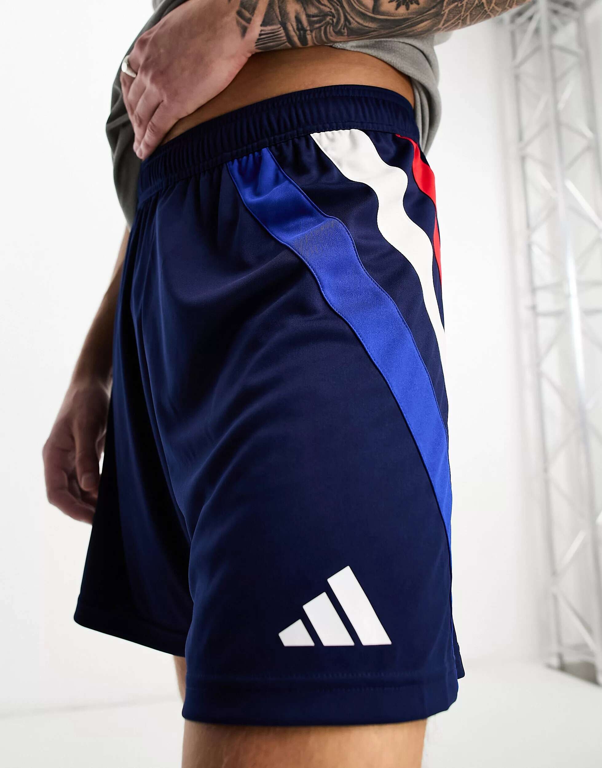 Темно-синие шорты adidas Football Fortore 23 adidas performance цена и фото