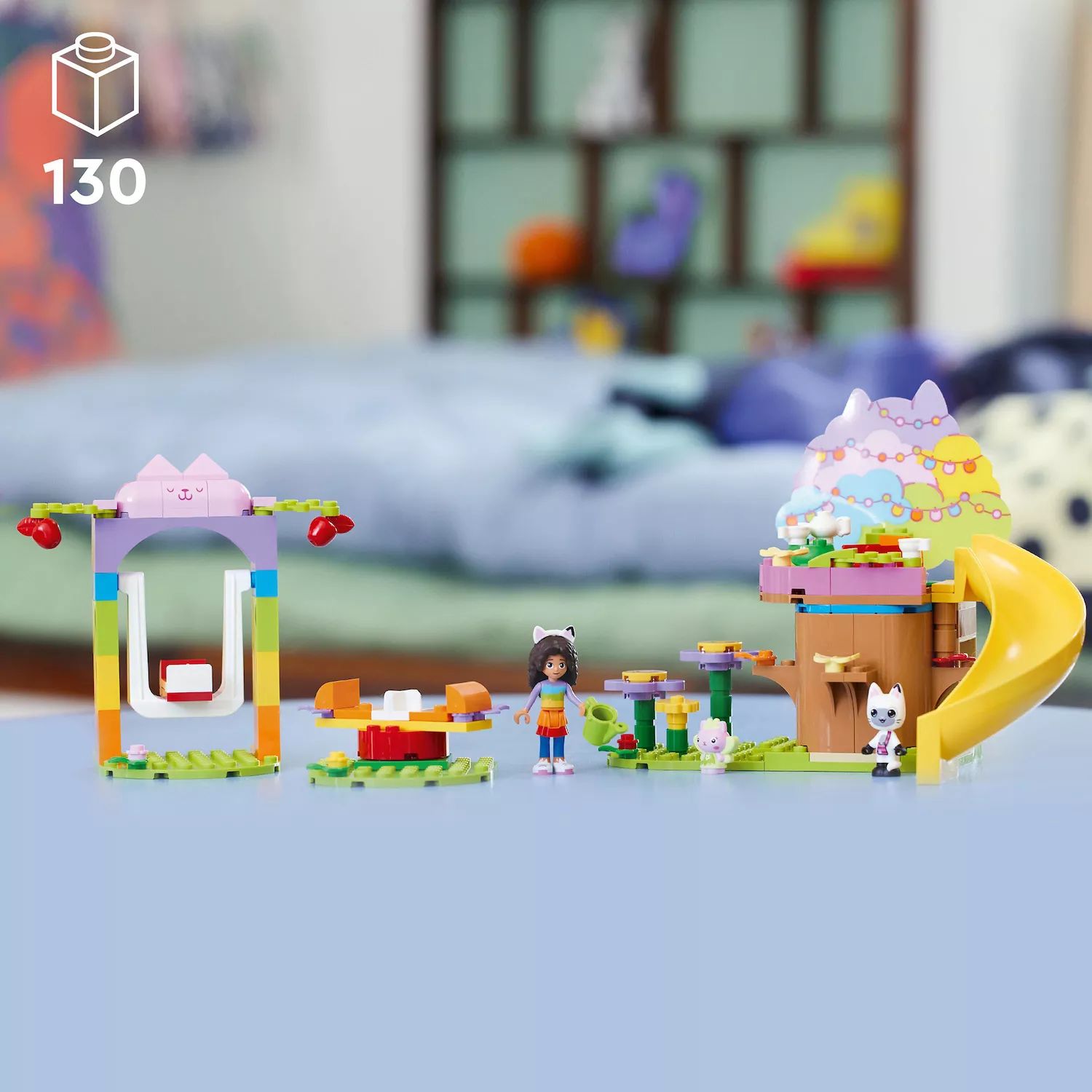LEGO Gabby's Dollhouse Kitty Fairy's Garden Party Building Toy 10787 (130 деталей) LEGO