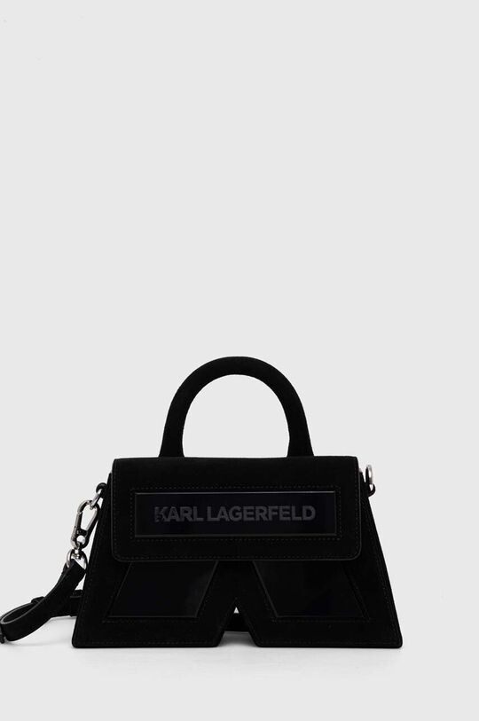 

Замшевая сумочка Karl Lagerfeld, черный