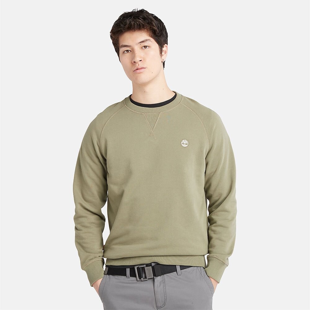 

Толстовка Timberland Exeter River Basic Loopback Regular, зеленый