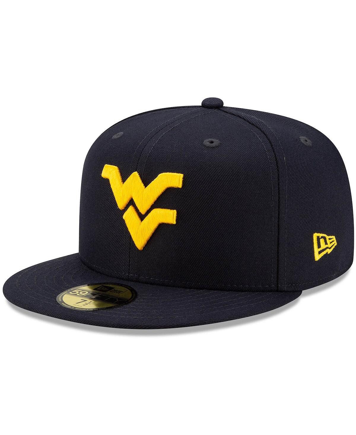 

Мужская темно-синяя приталенная шляпа West Virginia Mountaineers Basic 59FIFTY Team New Era