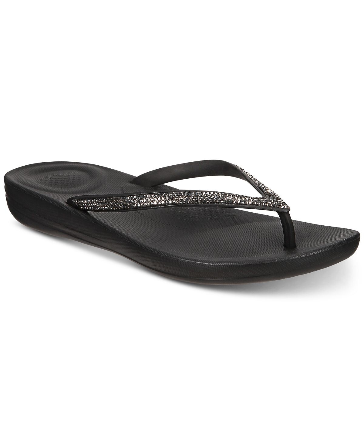 

Женские сандалии Iqushion Sparkle Flip Flop FitFlop, черный