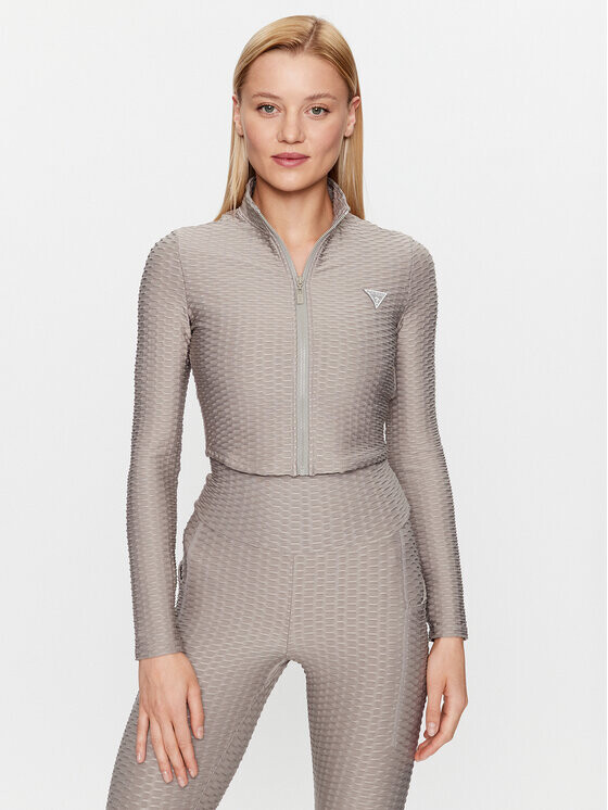 

Толстовка узкого кроя Guess, серый
