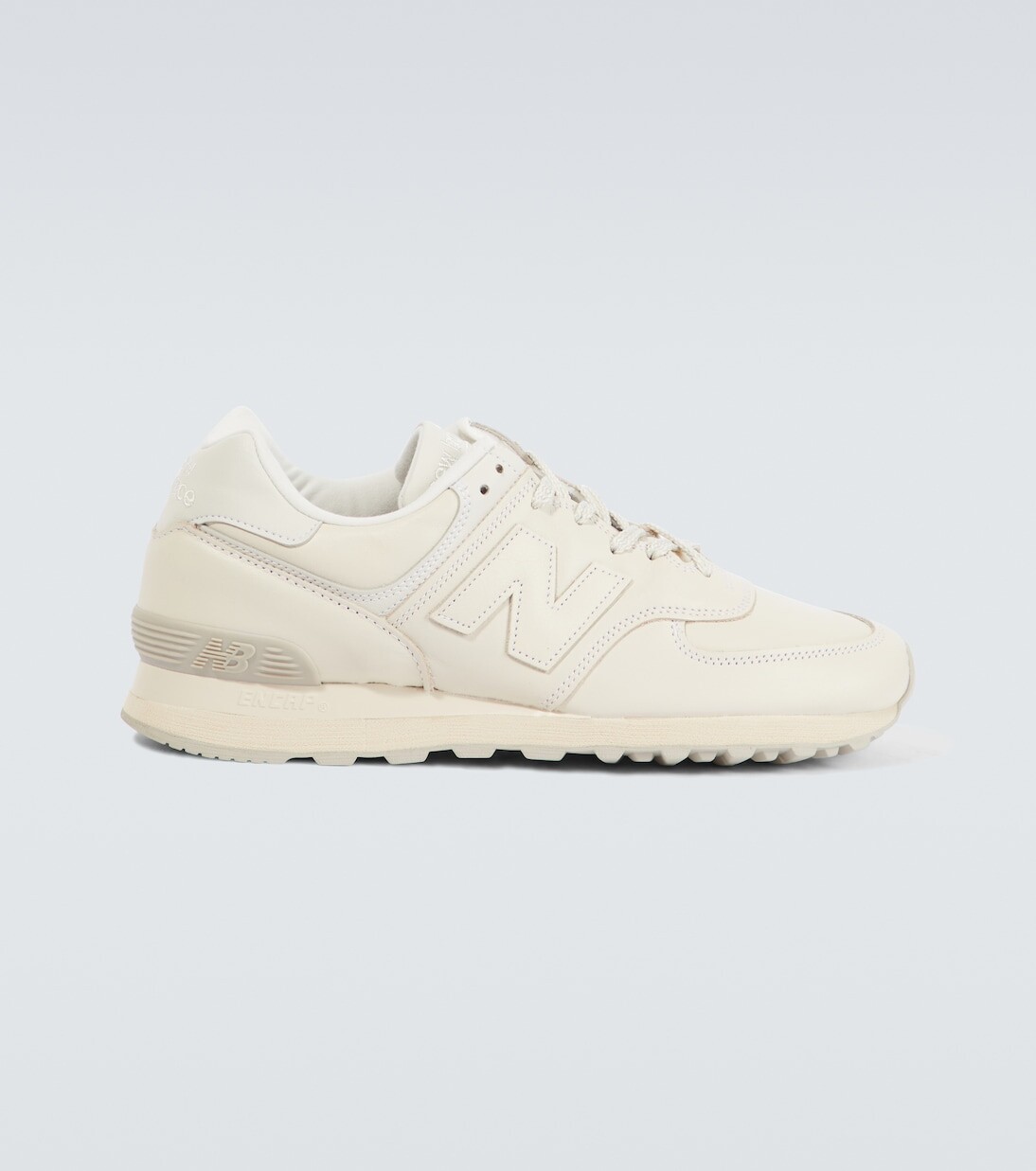 

Кожаные кроссовки made in uk 576 New Balance, белый