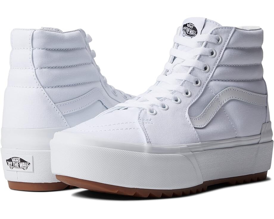 Кроссовки Vans Sk8-Hi Stacked, цвет True White