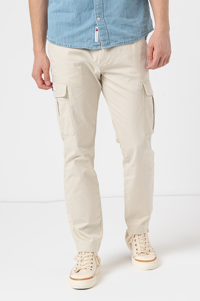 

Узкие брюки-карго Austin Tommy Jeans, белый