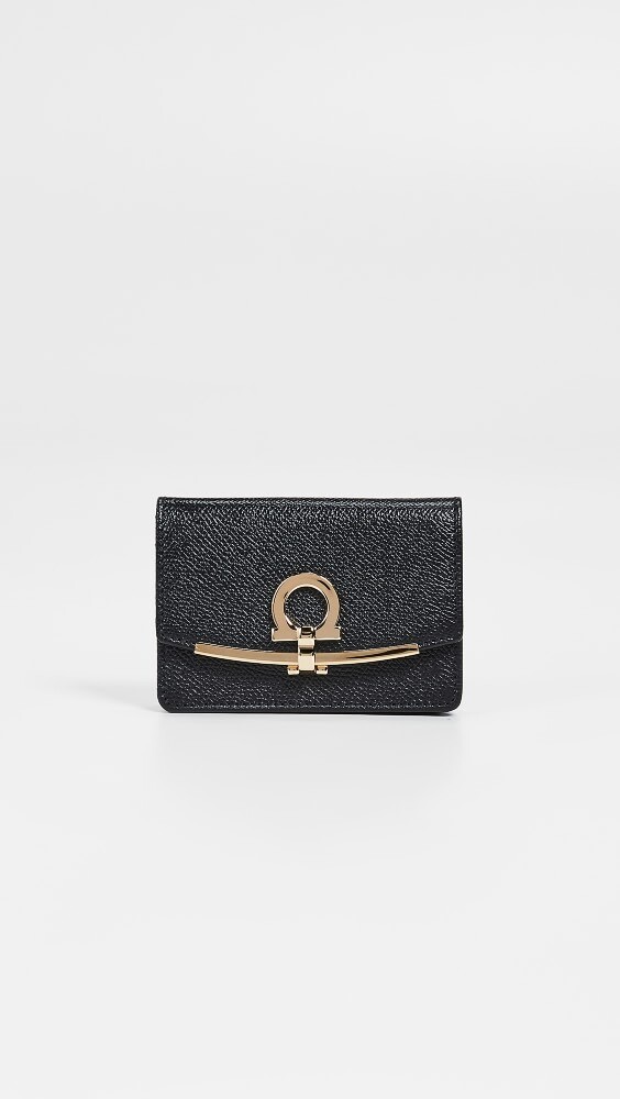 

Сумка FERRAGAMO Gancio Clip Card Case