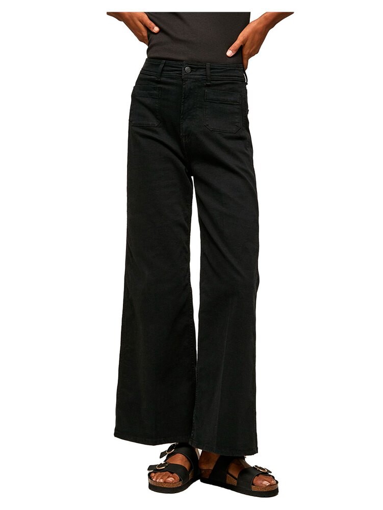 

Брюки Pepe Jeans Lexa Crop Color, черный