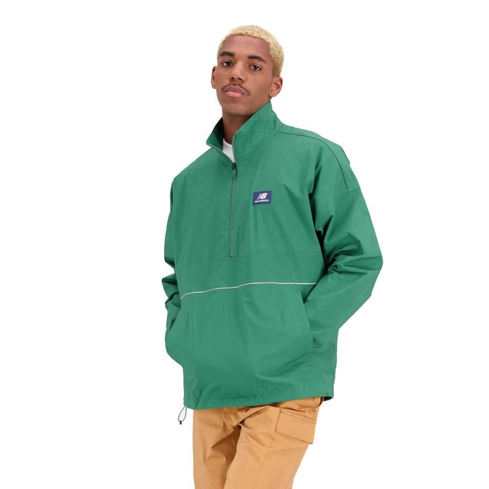 

Куртка New Balance Athletics Sports Club Woven Anorak, зеленый