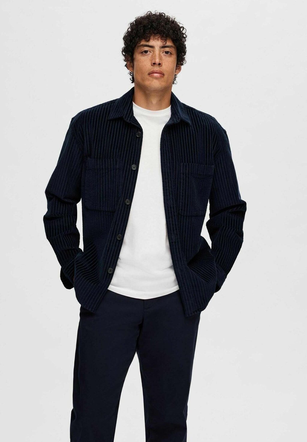 

Куртка Фина Selected Homme, цвет sky captain