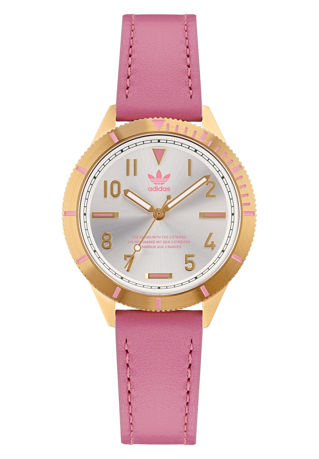 

Часы EDITION THREE SMALL adidas Originals, розовый