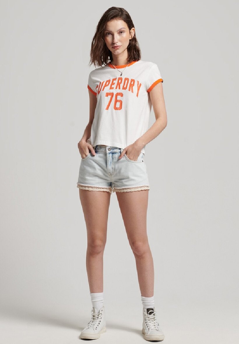 

Футболка с принтом Superdry, Коричневый
