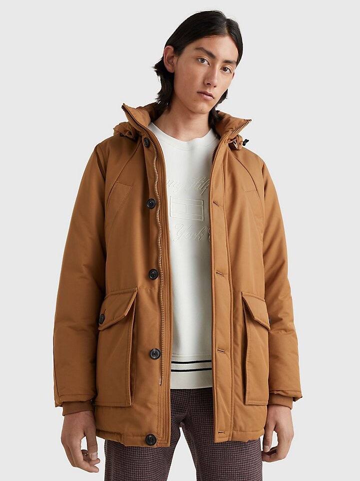 

Пуховая парка с капюшоном Tommy Hilfiger