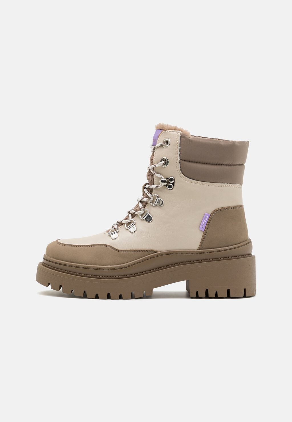

Ботильоны на платформе HIKER Esprit, бежевый