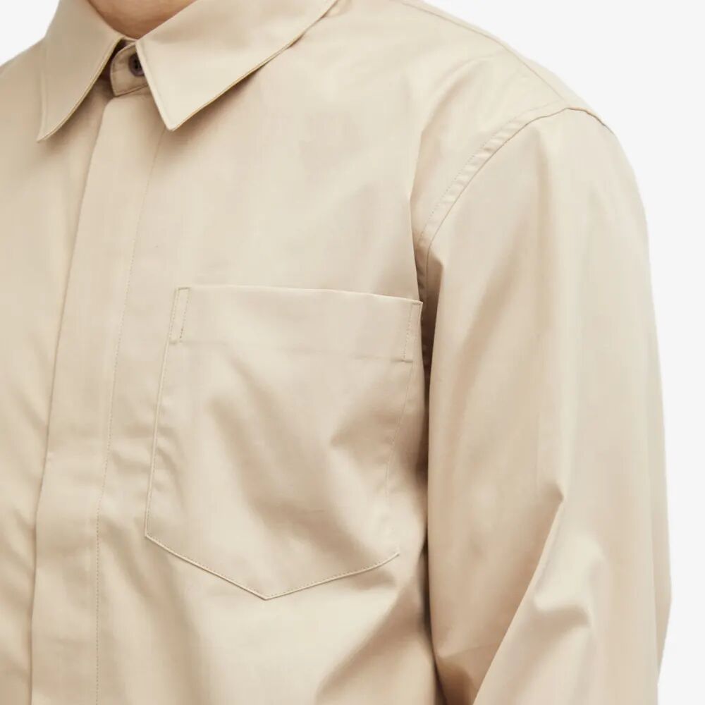 Dries Van Noten Рубашка на молнии Corran бежевый пиджак с поясом dries van noten