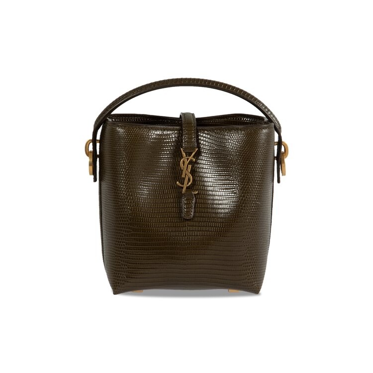 

Сумка Saint Laurent Mini Le 37 Bucket Bag, цвет Dark Sea Weed