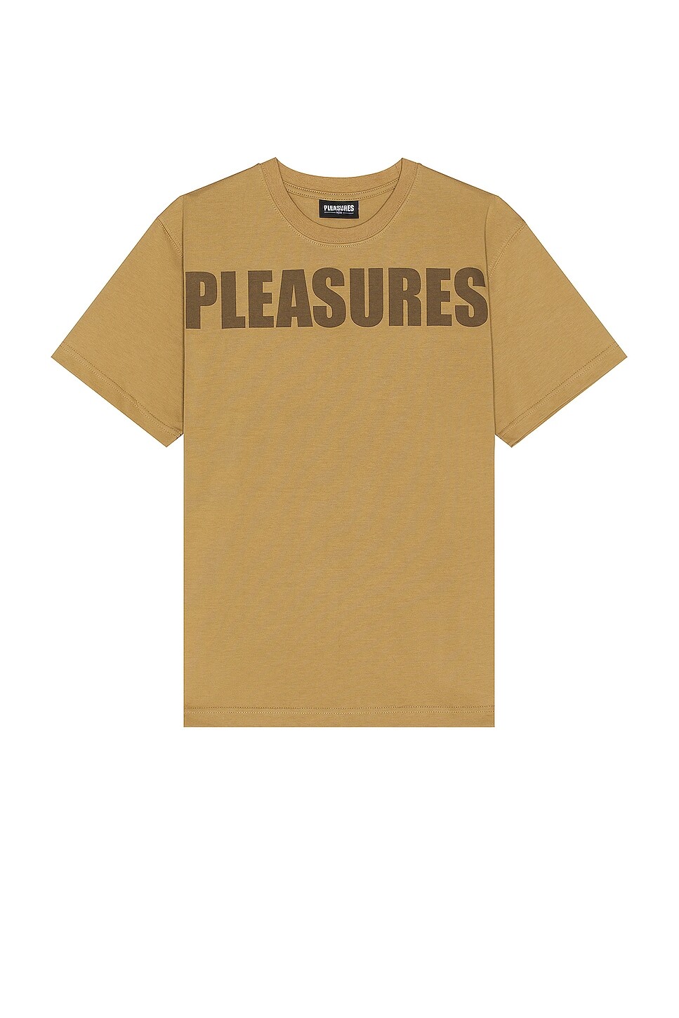 

Футболка Pleasures Expand Heavyweight T-shirt, коричневый