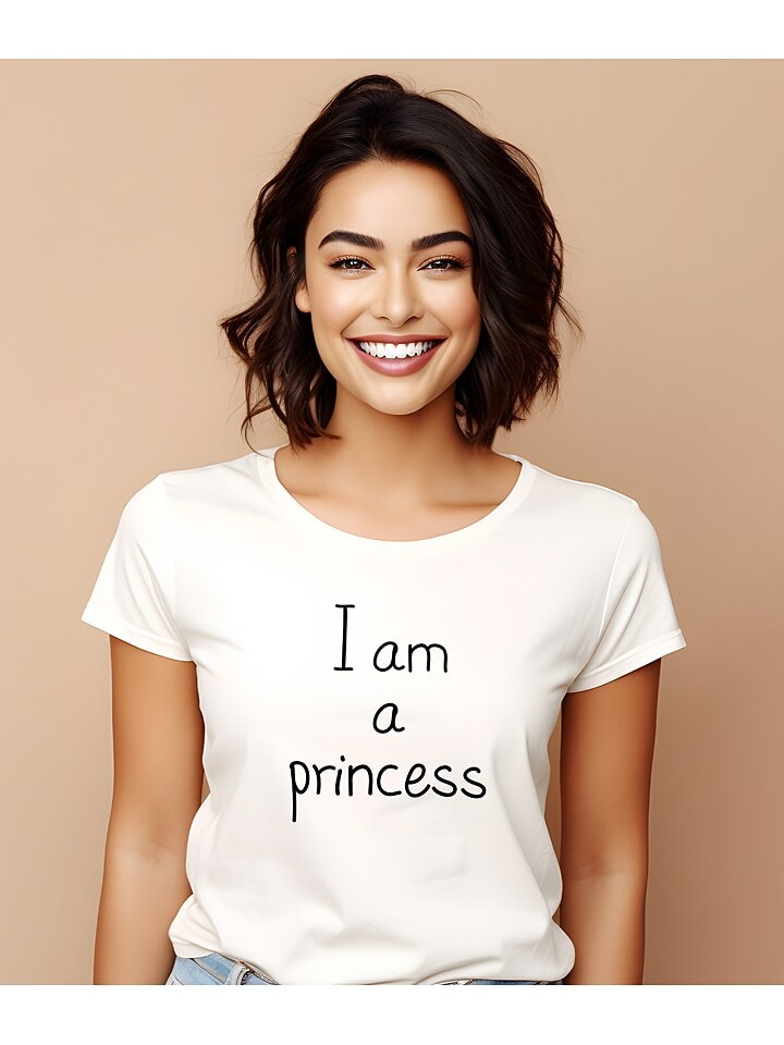 

Футболка WOOOP I am a princess, цвет weiß/weiß