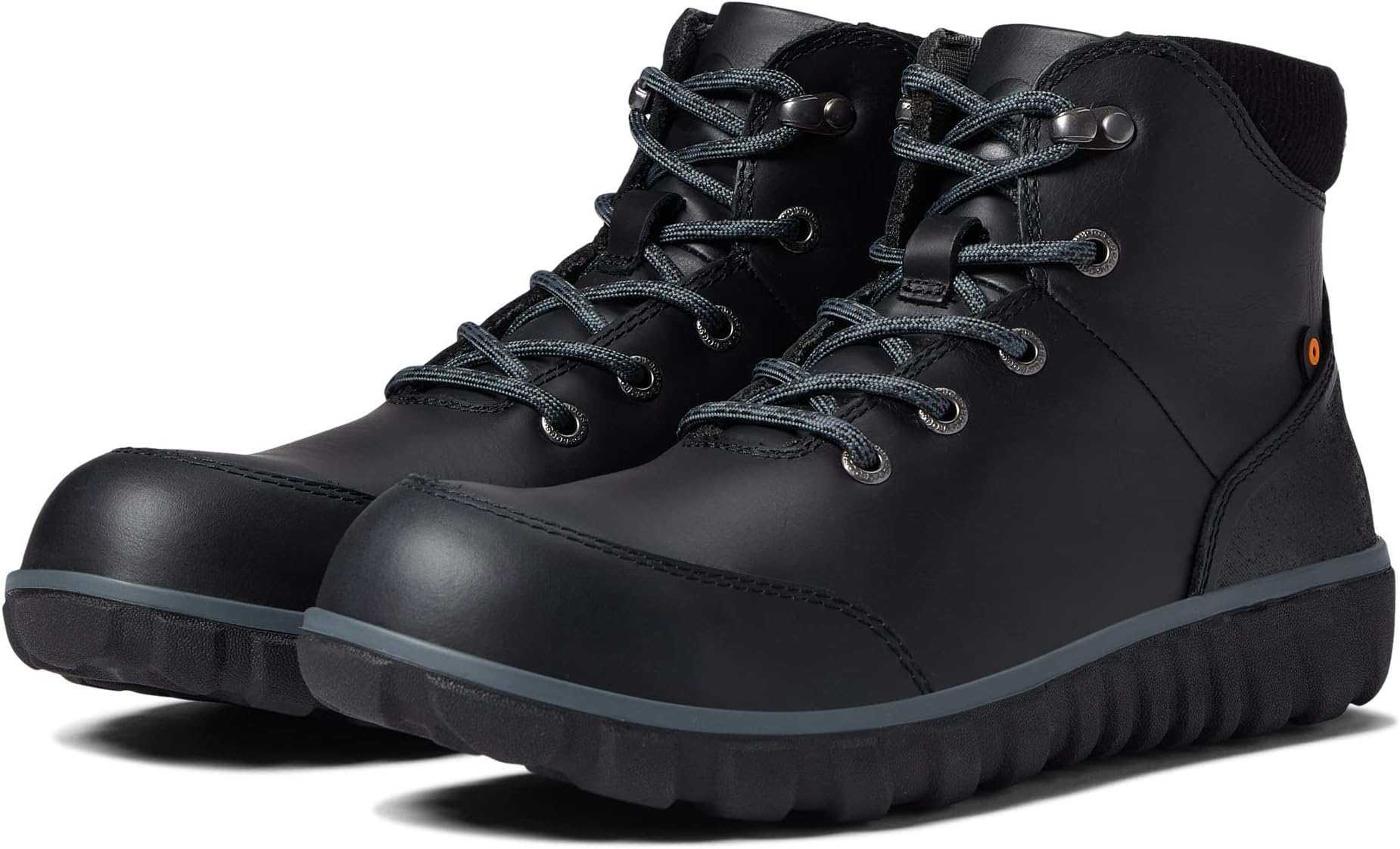 Рабочая обувь с композитным носком Benson Composite Safety Toe Bogs, черный рабочая обувь с композитным носком warrior composite toe dan post коричневая кожа