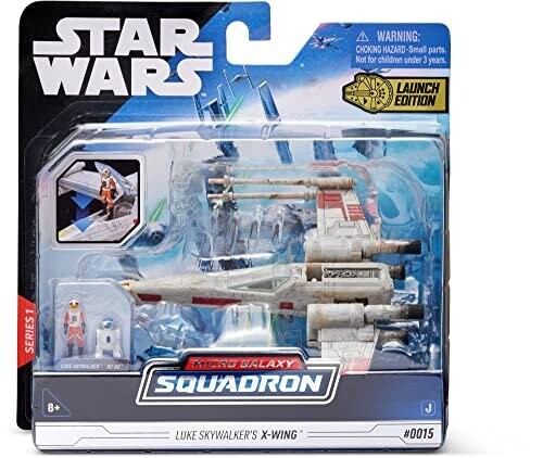 

Bizak Star Wars Micro Galaxy Squadron, Nave X-Wing, 2 фигурки (62610015)