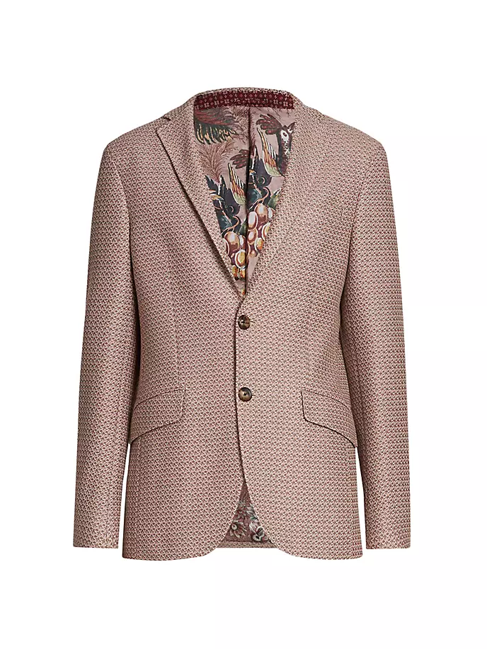 Трикотажная куртка из джерси Etro, розовый