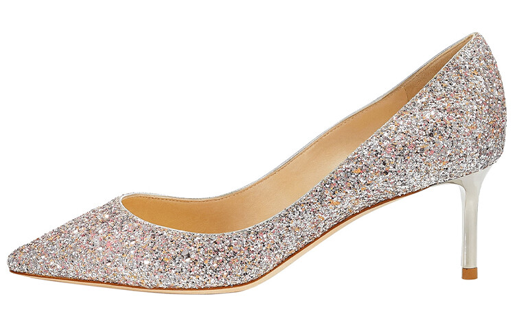 

Jimmy Choo Wmns Romy 60 на высоком каблуке оранжевый/розовый