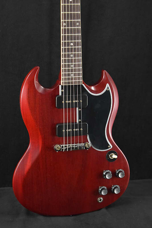 

Электрогитара Gibson Custom Shop 1963 SG Special Reissue Lightning Bar VOS Cherry Red