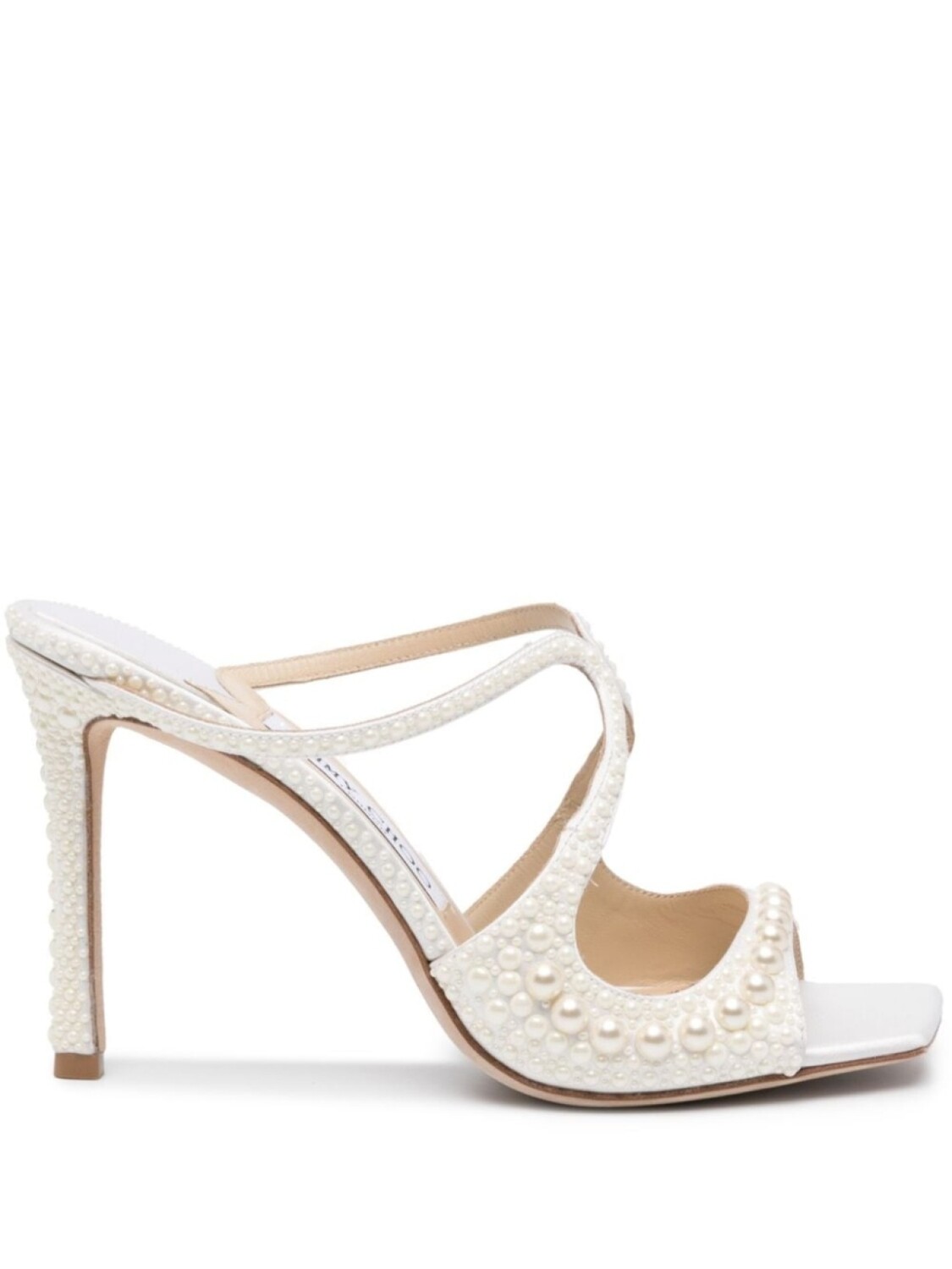 

Jimmy Choo мюли Anise 95, белый