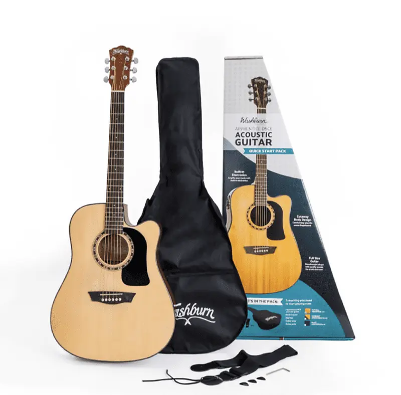 

Акустическая гитара Washburn Apprentice D5CE-PACK - Natural