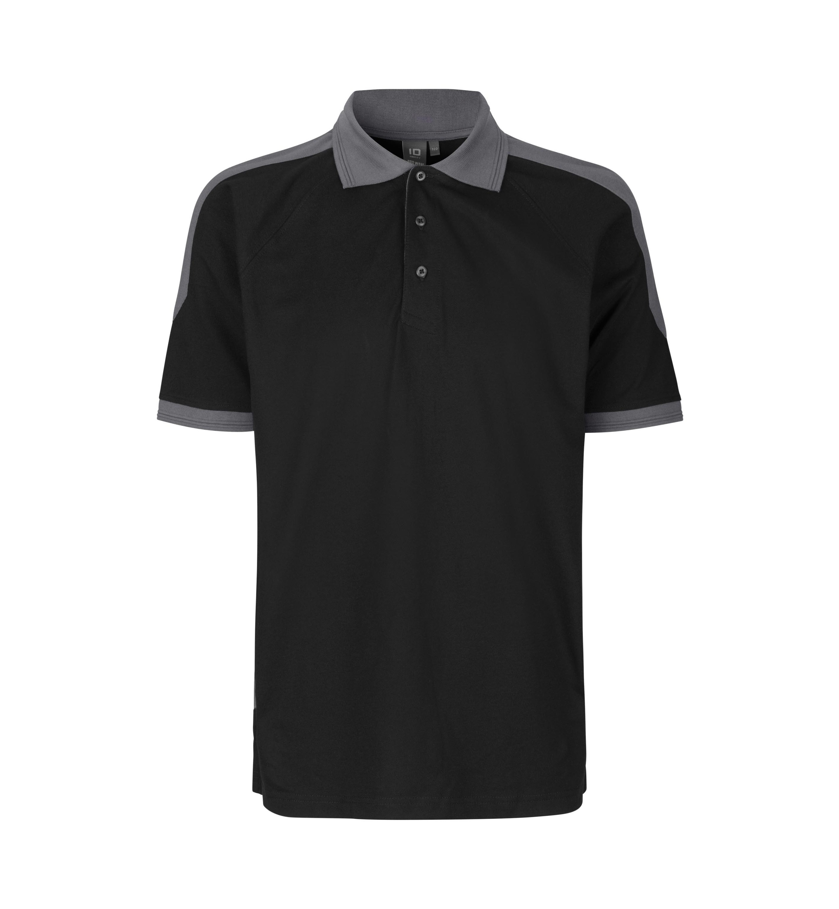 Поло PRO Wear by ID Polo Shirt kontrast, черный