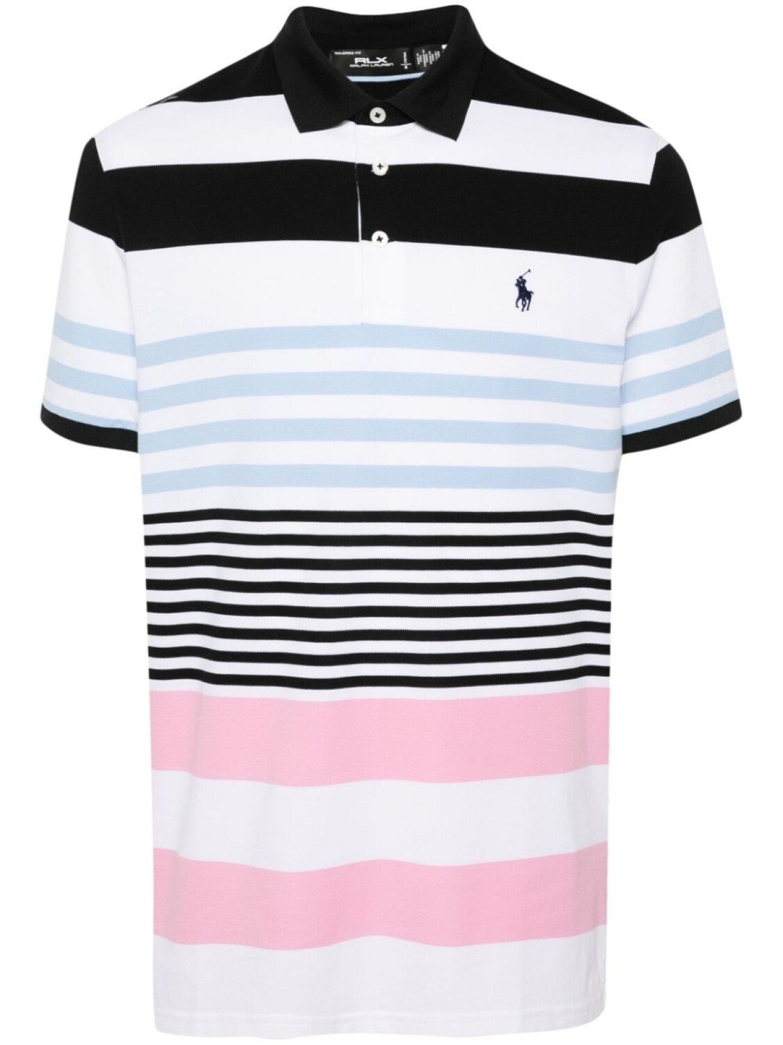 

RLX Ralph Lauren рубашка поло с вышивкой Polo Pony, черный