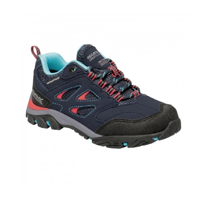 

Детские горные ботинки Regatta, цвет navy blue/red