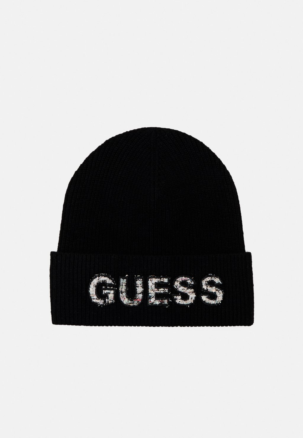 

Шапка Beanie Guess, черный