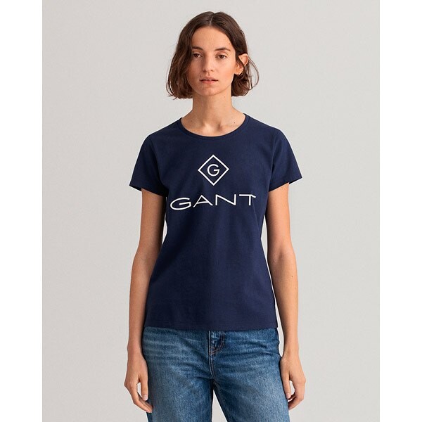 

Футболка Gant Lock Up, синий