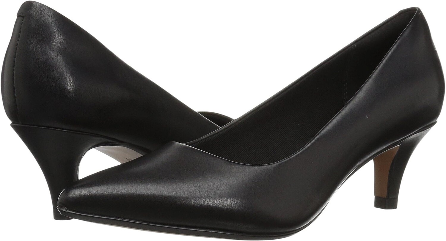 

Туфли Linvale Jerica Clarks, черная кожа, Черный