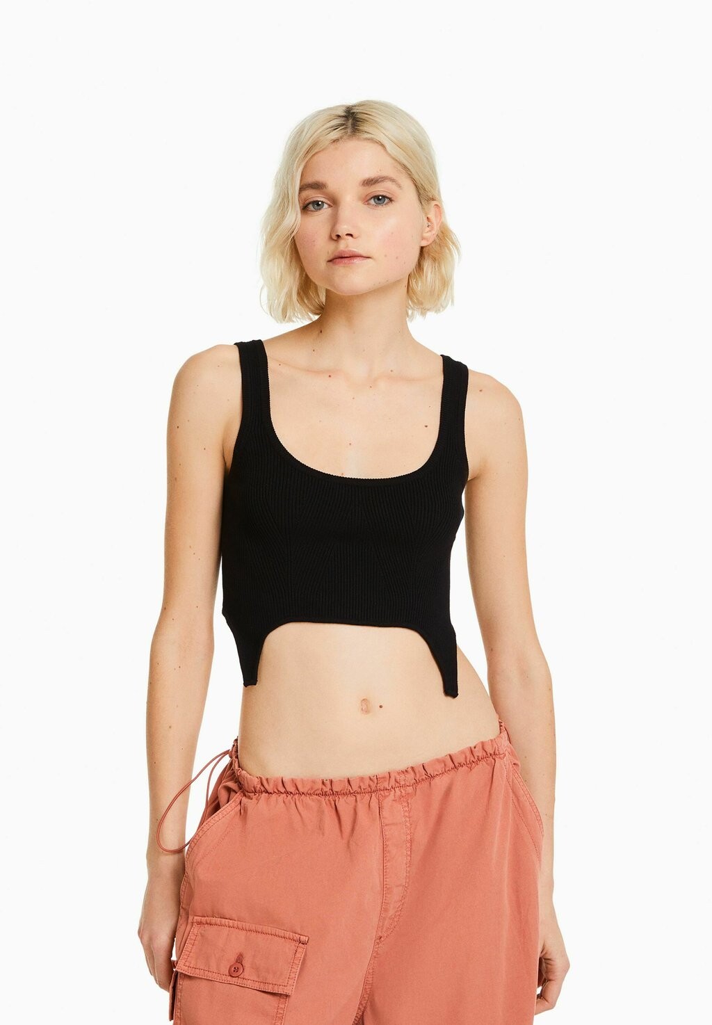

Топ Bershka, черный