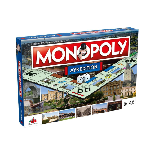 Настольная игра Monopoly: Ayr Hasbro hasbro card game monopoly deal