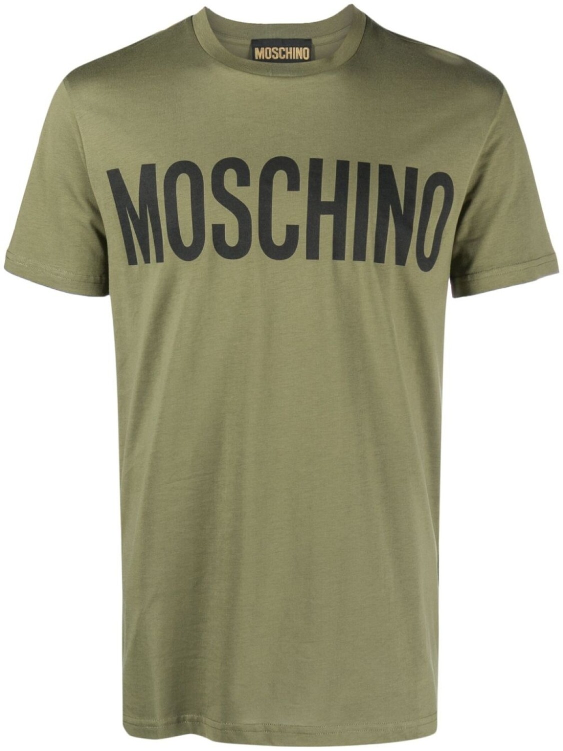 

Футболка с логотипом Moschino, зеленый