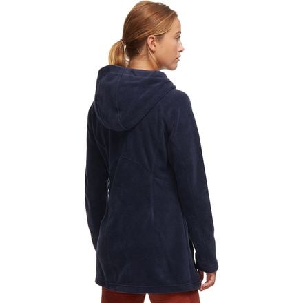 цена Флисовая куртка Benton Springs II с длинным капюшоном женская Columbia, цвет Dark Nocturnal
