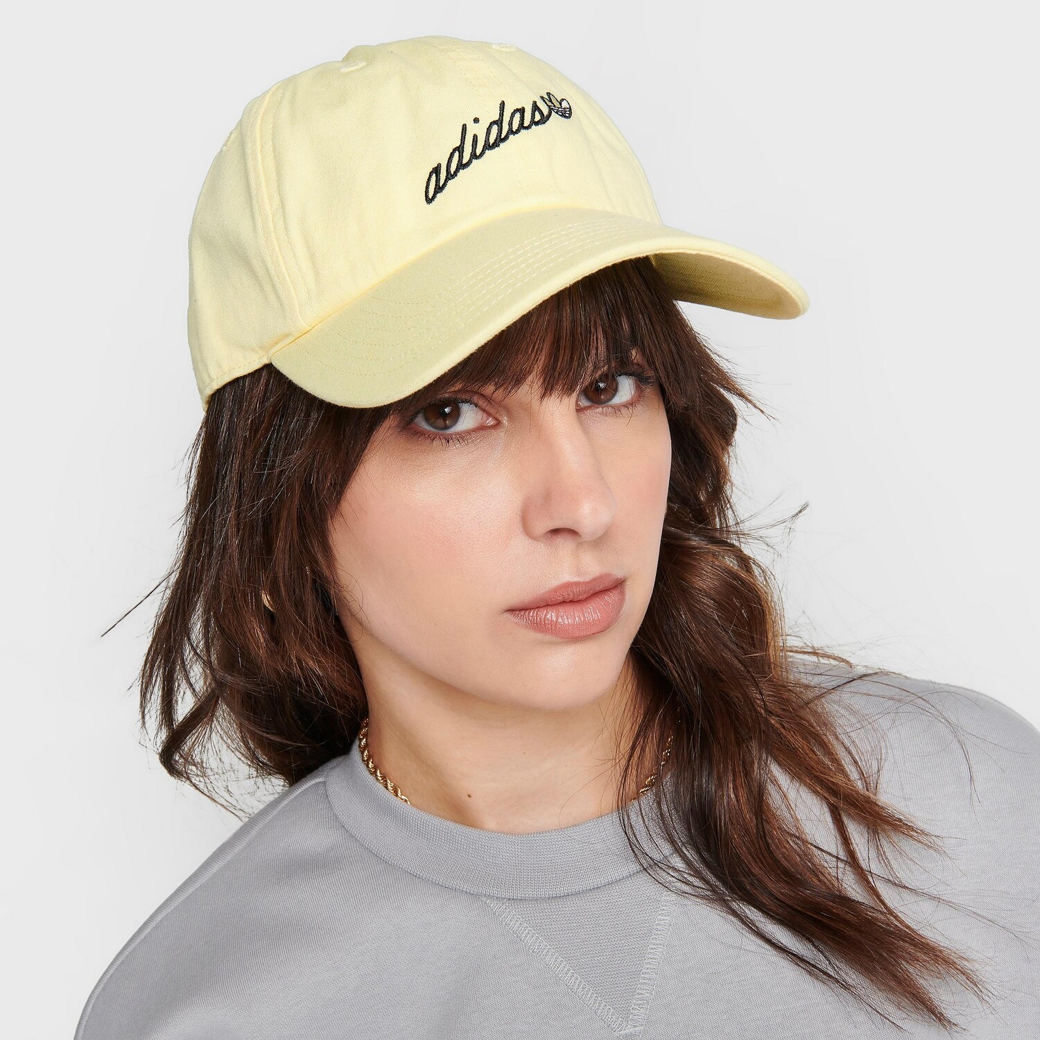 

Женская кепка adidas Originals Script с ремешком на спине, желтый