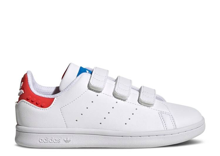 

Кроссовки Adidas LEGO X STAN SMITH LITTLE KID 'WHITE PANTONE', белый