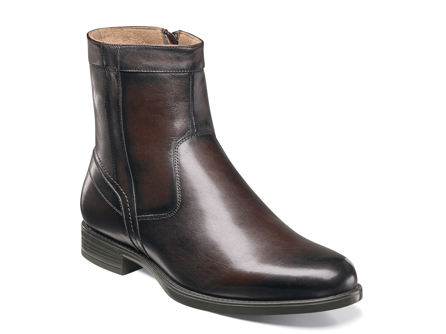 Ботинки Florsheim Midtown с простым носком, темно-коричневый ботинки xplor florsheim темно коричневый