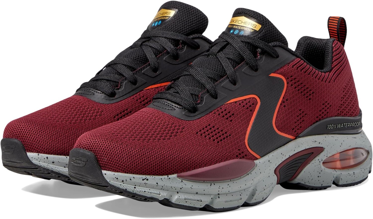 

Кроссовки SKECHERS Skech-Air Ventura Vulser Waterproof, цвет Burgundy/Black